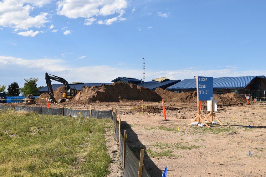The community clinic broke ground to be built next to the Clerk and Recorders office at 2950 9th St.